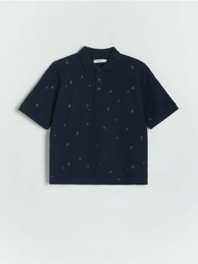 Tricou polo - negru