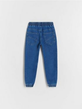 Blugi jogger elastici - albastru