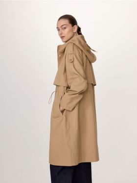 LADIES` COAT - bej