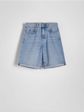 Pantaloni scurti din denim - albastru