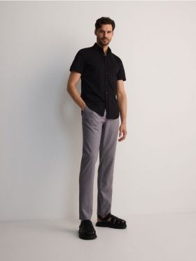 Pantaloni chino slim fit - gri deschis