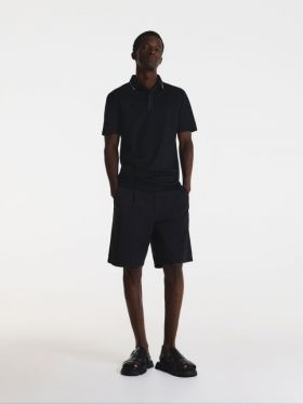 Tricou polo regular fit - negru