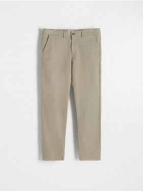 Pantaloni chino slim fit - bej