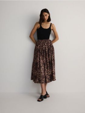 LADIES` SKIRT - multicolor