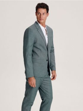 Sacou slim fit - verde