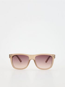 Ochelari de soare Wayfarer - bej