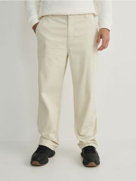 Pantaloni chino - crem