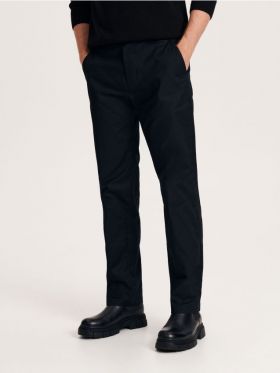 Pantaloni chino regular fit - negru