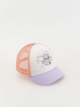 GIRLS` PEAKED CAP - alb