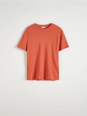 Tricou regular - carmin