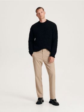 Pantaloni chino slim - bej