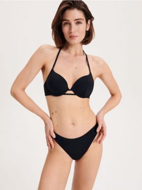 Slip bikini - negru