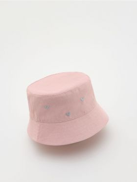 BABIES` HAT - roz-pastel