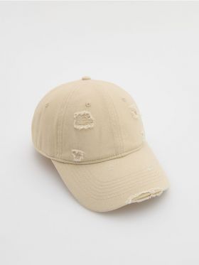 MEN`S PEAKED CAP - bej