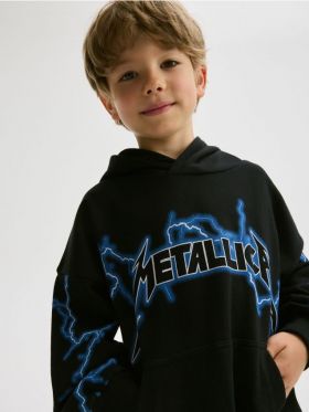 BOYS` SWEATSHIRT - negru