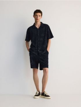 MEN`S SHORTS - bleumarin