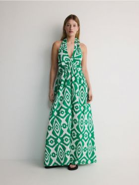 LADIES` DRESS - verde