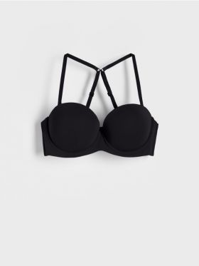 Sutien balconette - negru