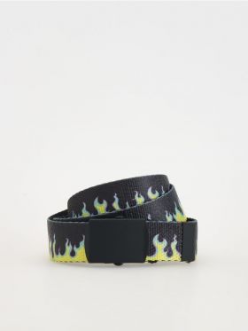 CHILDREN`S BELT - negru