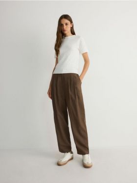 LADIES` TROUSERS - maro