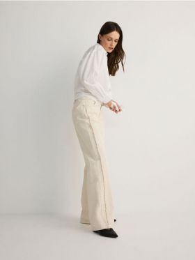 LADIES` JEANS TROUSERS - nude