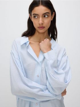 LADIES` SHIRT - albastru-deschis