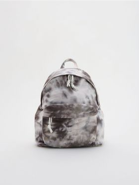 Rucsac din denim - gri deschis