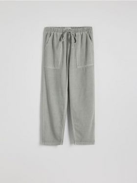 LADIES` TROUSERS - gri deschis