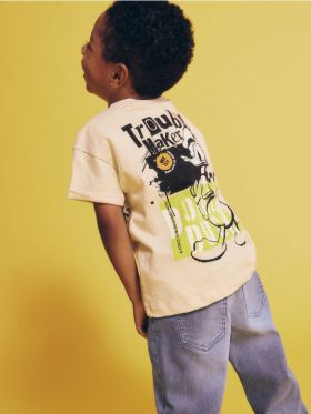 Tricou Donald Duck - bej