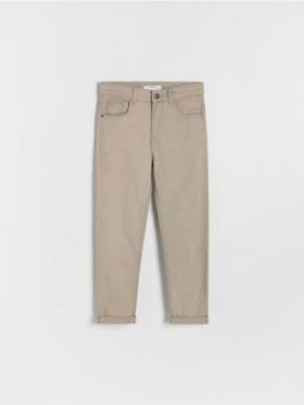 Blugi regular elastici - bej