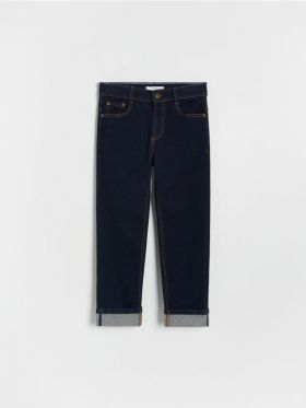 BOYS` JEANS TROUSERS - bleumarin