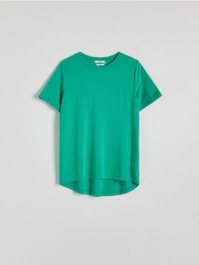 LADIES` T-SHIRT - verde-aprins