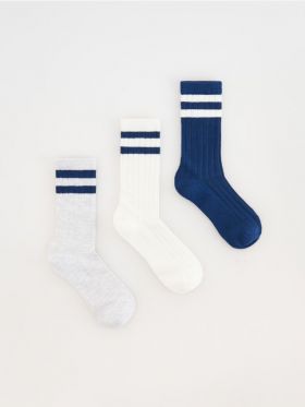 BOYS` SOCKS MULTI - crem