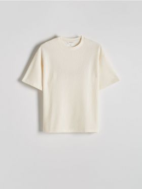 MEN`S T-SHIRT - crem