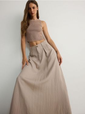 LADIES` SKIRT - bej