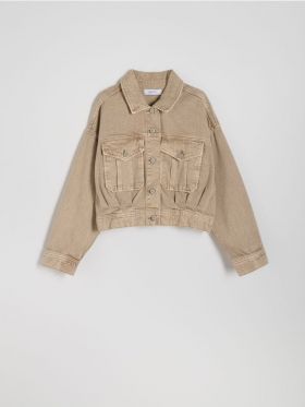 LADIES` JACKET - bej