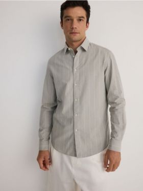 MEN`S SHIRT - gri deschis