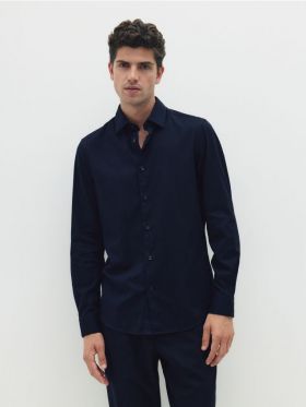 MEN`S SHIRT - bleumarin