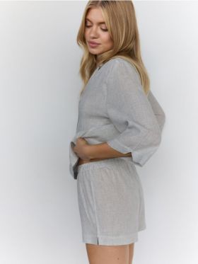 LADIES` PYJAMA - crem