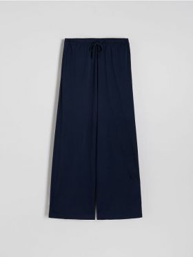 LADIES` TROUSERS - bleumarin