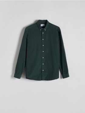 MEN`S SHIRT - verde-inchis