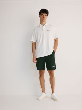 MEN`S SHORTS - verde-inchis