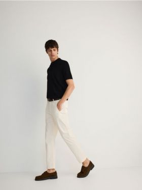 MEN`S TROUSERS - crem