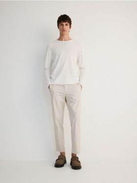 MEN`S TROUSERS - gri deschis