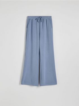 LADIES` TROUSERS - albastru-pal