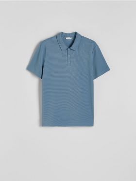 MEN`S POLO - albastru-violet