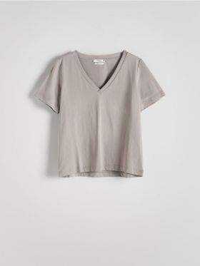 LADIES` T-SHIRT - gri deschis