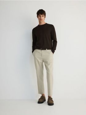 MEN`S TROUSERS - bej