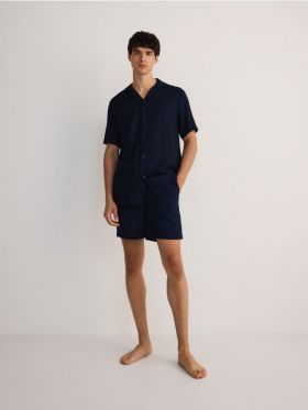 MEN`S PYJAMA - bleumarin