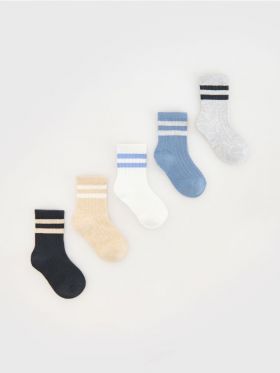 BOYS` SOCKS MULTI - crem